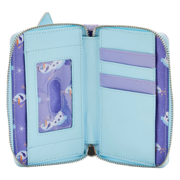 Loungefly Disney Frozen Princess Castle Zip Around Wallet