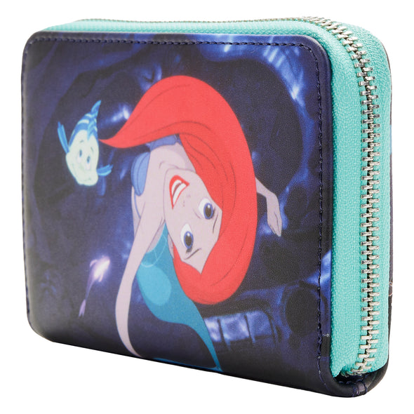 Loungefly Disney The Little Mermaid Princess Scene Zip Around Wallet