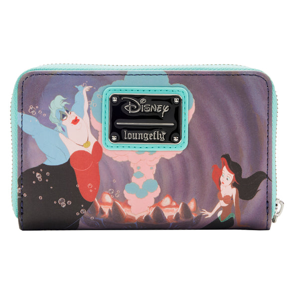 Loungefly Disney The Little Mermaid Princess Scene Zip Around Wallet