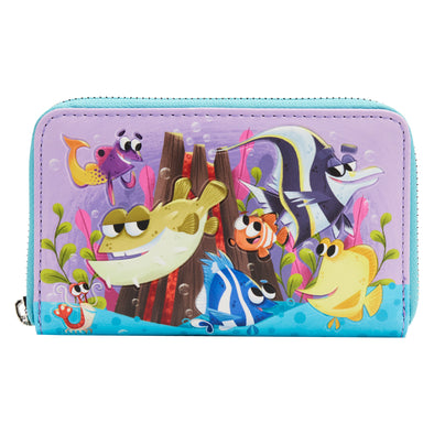 Loungefly Pixar Moments Finding Nemo Tank Zip Around Wallet
