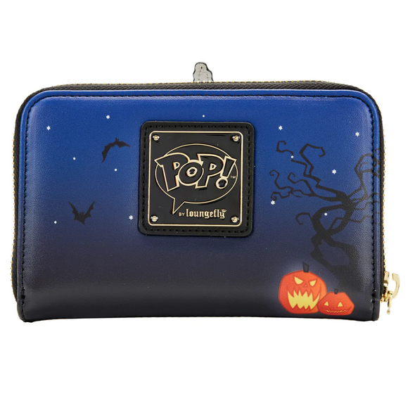 Pop by Loungefly Disney NBC Jack Skellington House Zip Around Wallet
