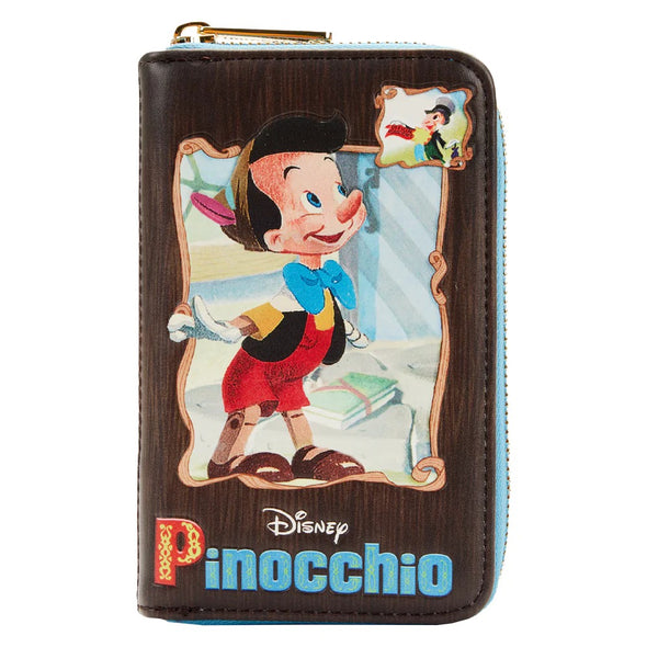 Loungefly Disney Pinocchio Books Zip-Around Wallet