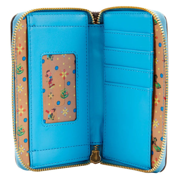 Loungefly Disney Pinocchio Books Zip-Around Wallet