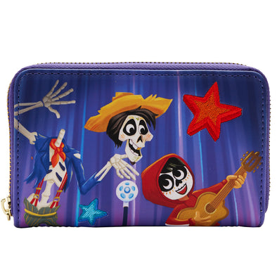 Loungefly Pixar Moments Miguel and Hector Performance Zip Around Wallet