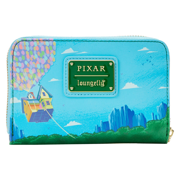 Loungefly Pixar Up Moment Jungle Stroll Zip Around Wallet