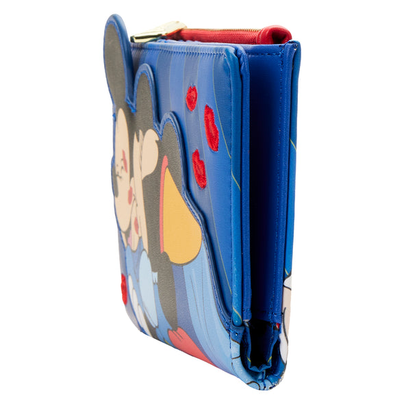 Loungefly Disney Brave Little Tailor Mickey Minnie Flap Wallet