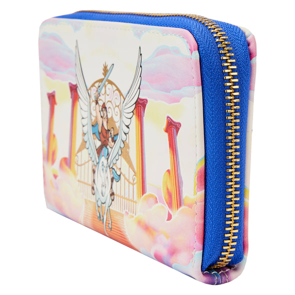 Loungefly Disney Hercules Mount Olympus Gates Zip Around Wallet