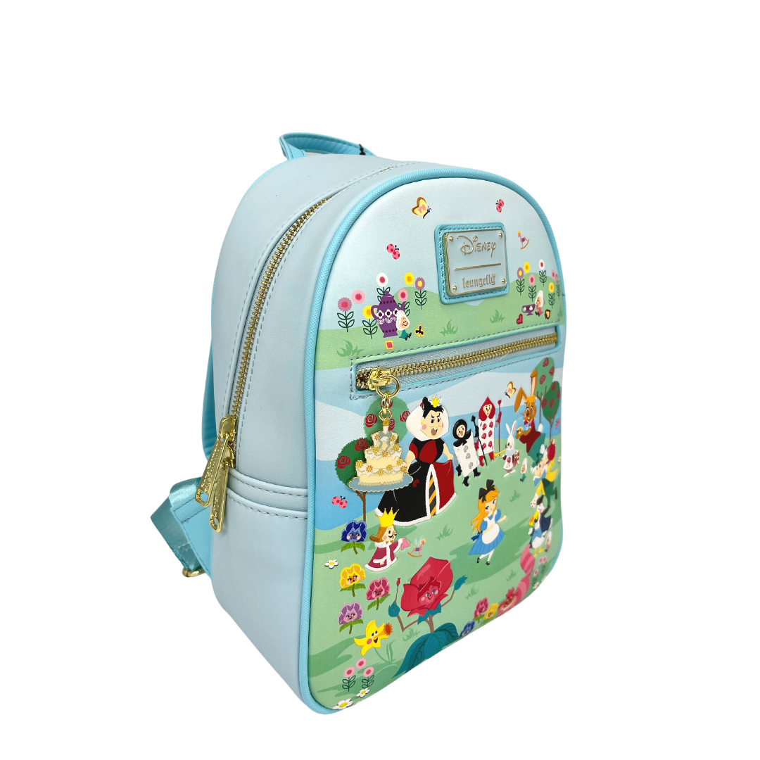 Disney Parks Loungefly Mini Backpack - Chibi Disney Characters