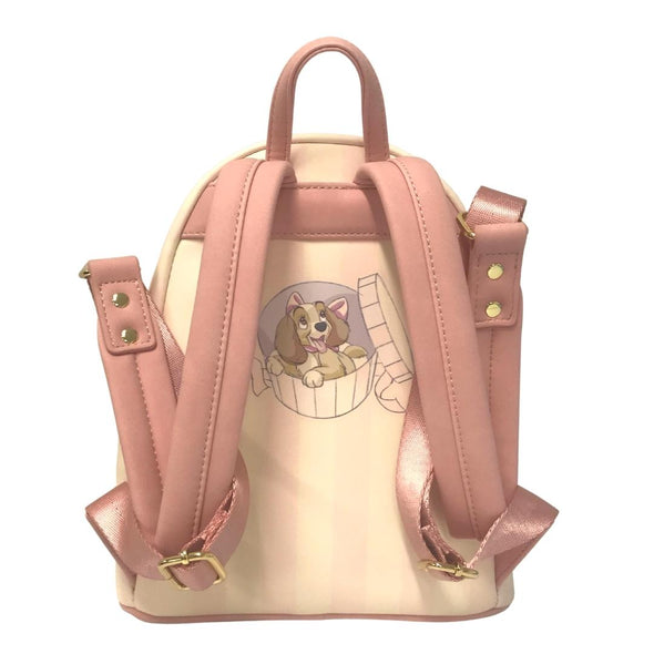 Modern Pinup Exclusive Loungefly Lady and the Tramp Mini Backpack