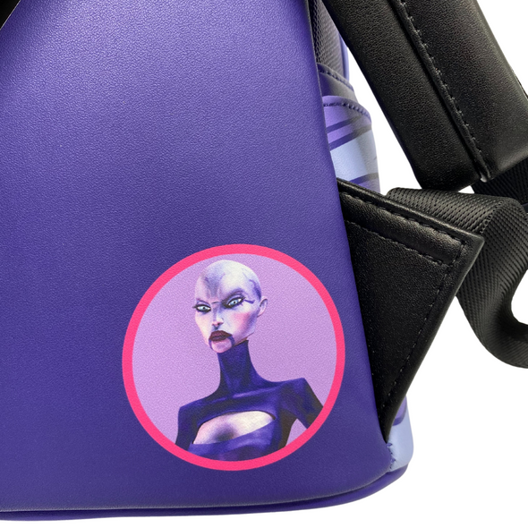 NYCC Exclusive Loungefly Star Wars Asajj Ventress Cosplay Mini Backpack