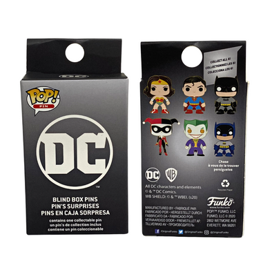 Loungefly POP! DC Comics Blind Box Enamel Pin