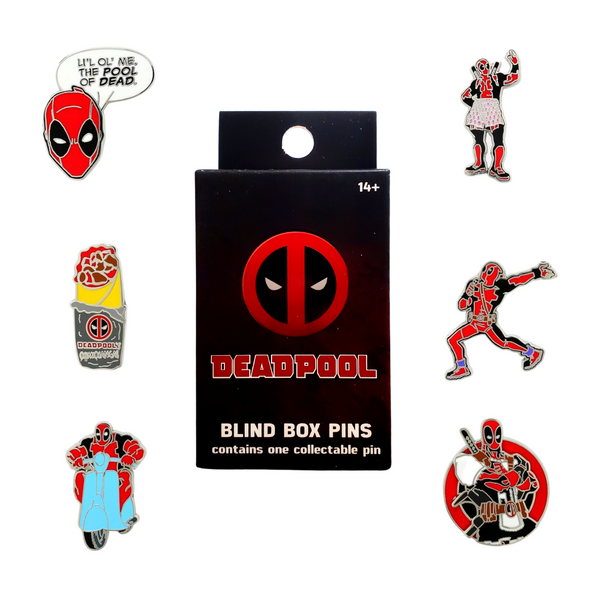 Loungefly Deadpool Blind Box Enamel Pin