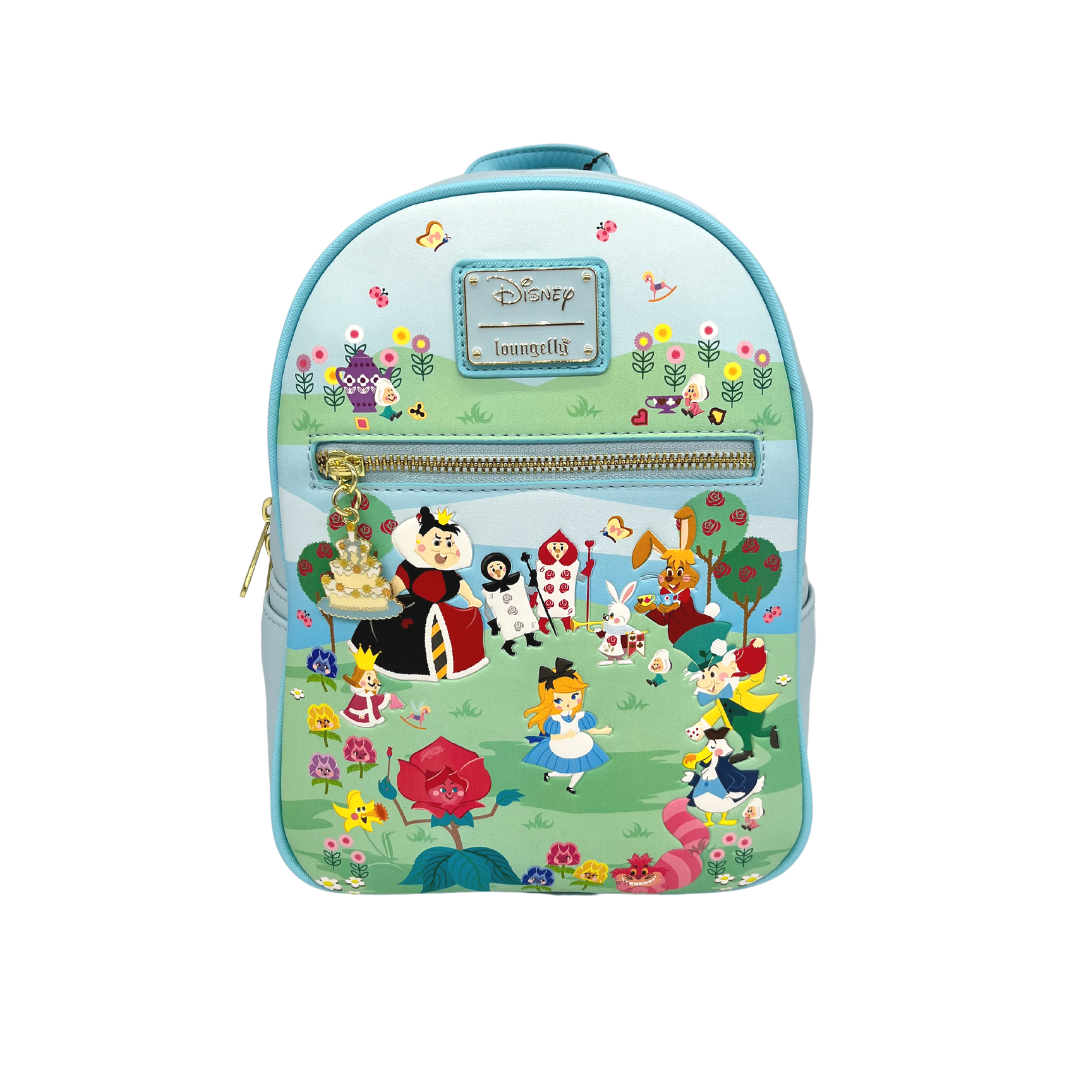 Disney loungefly top alice in wonderland