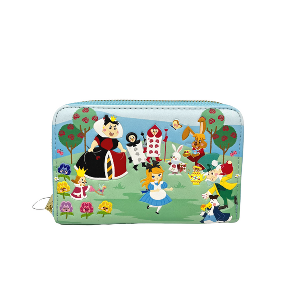 Loungefly Modern Pinup Exclusive Alice in Wonderland Chibi Wallet