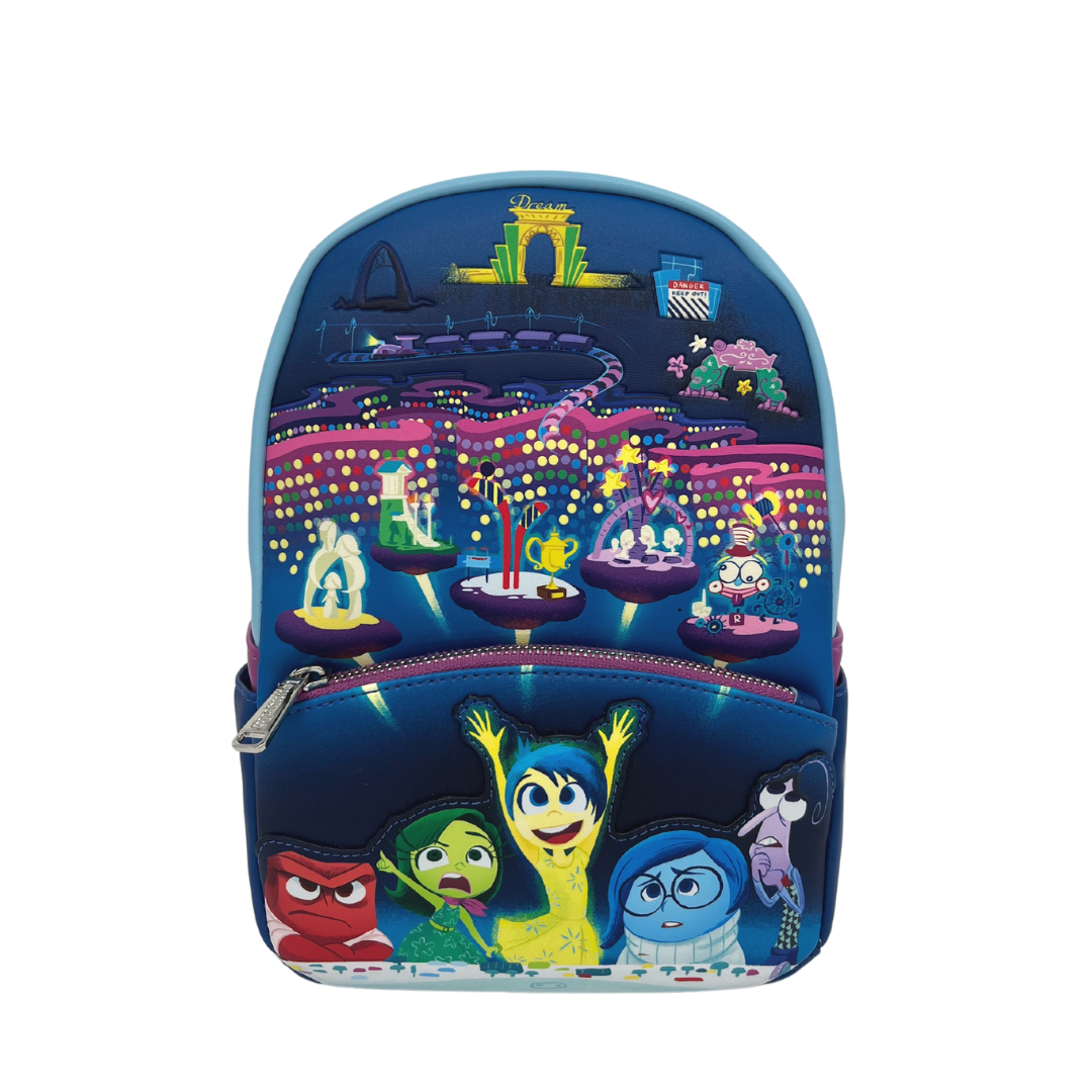 inside out mini backpack Loungefly Disney Pixar Moments Inside Out Control Panel Mini Backpack
