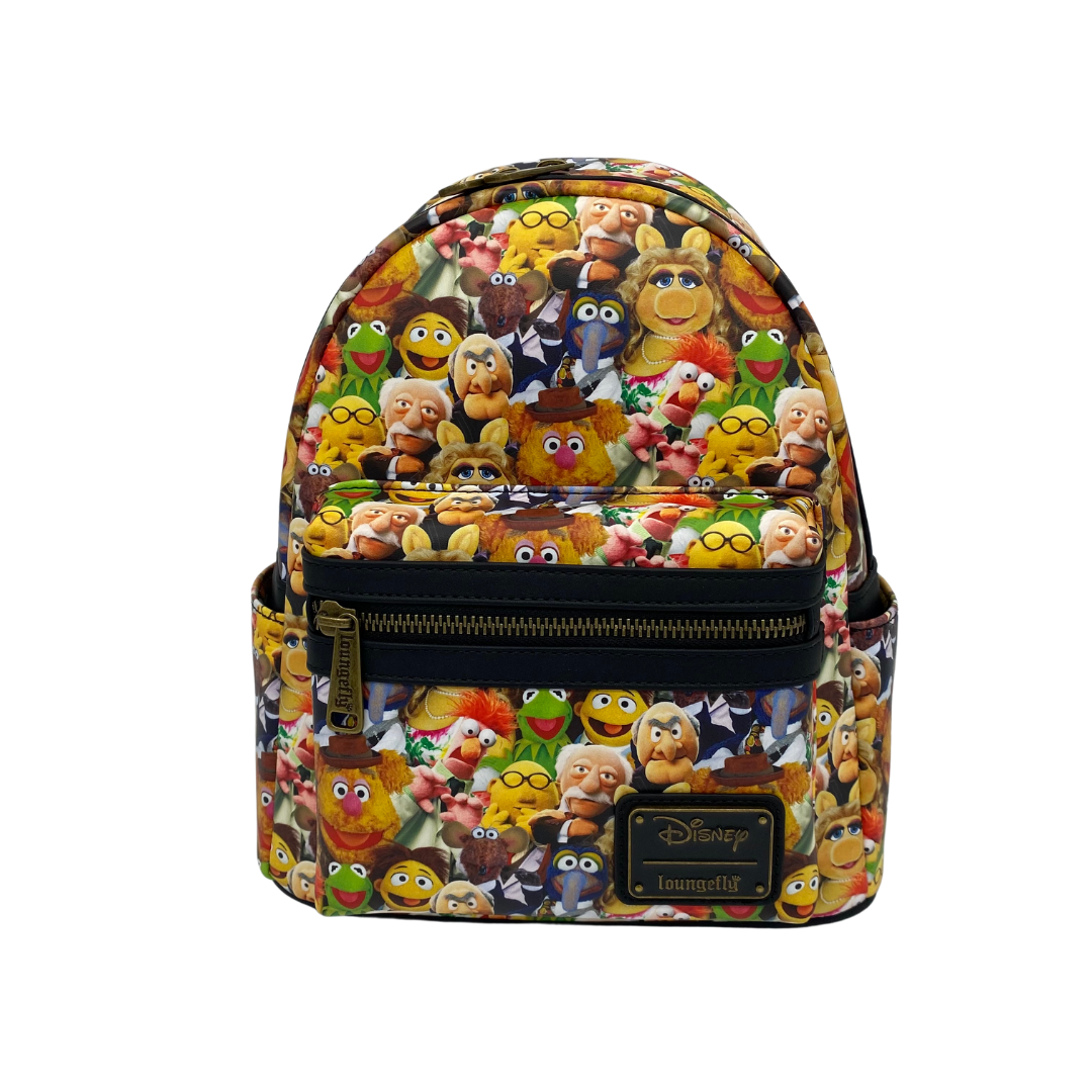 Modern Pinup Exclusive Loungefly Disney Muppets Cast AOP Mini Backpack