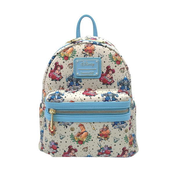 Modern Pinup Exclusive Loungefly Hercules Tattoo Mini Backpack