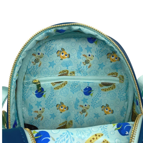 Modern Pinup Exclusive Loungefly Finding Nemo Crush Surf's Up Mini Backpack