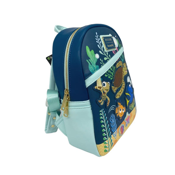 Modern Pinup Exclusive Loungefly Finding Nemo Crush Surf's Up Mini Backpack