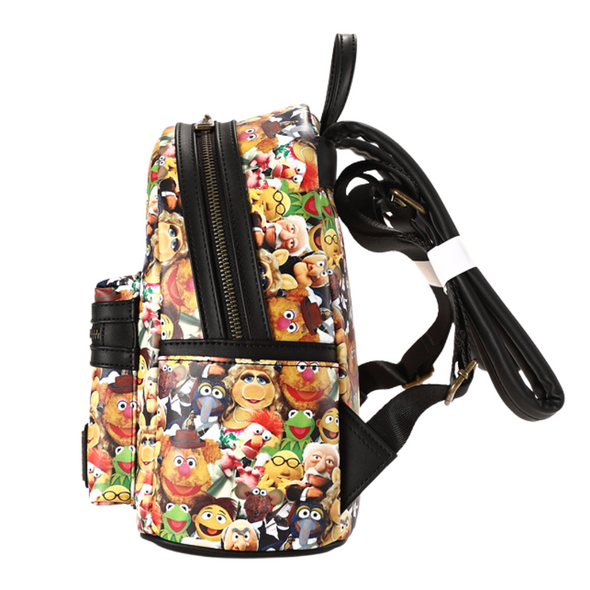 Modern Pinup Exclusive Loungefly Disney Muppets Cast AOP Mini Backpack