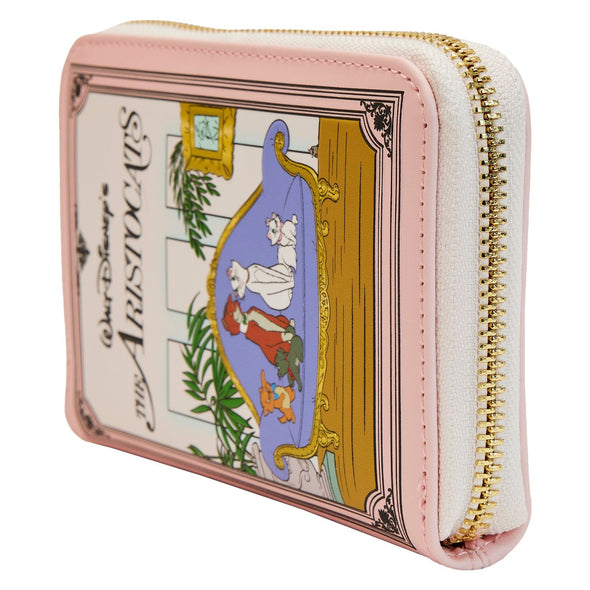 Loungefly Disney The Aristocats Classic Book Zip Around Wallet