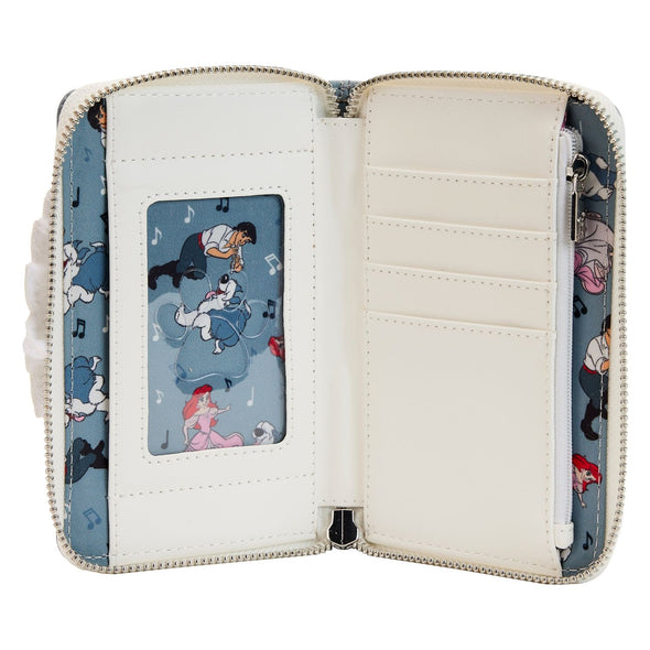 Loungefly Disney Little Mermaid Max Cosplay Zip Around Wallet