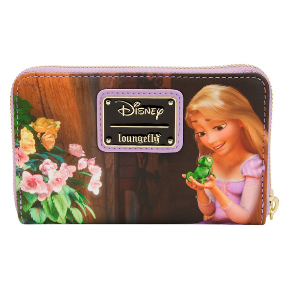 Loungefly Disney Rapunzel Princess Scene Zip Around Wallet
