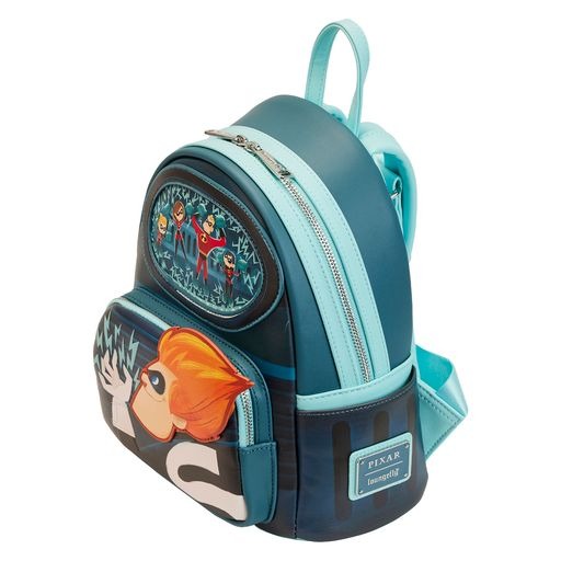 Loungefly Disney Pixar Moments Incredibles Syndrome Mini Backpack