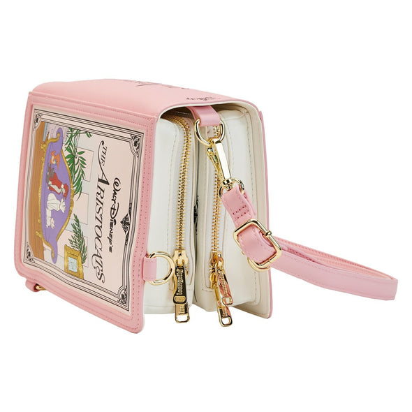 Loungefly Disney The Aristocats Classic Book Convertible Crossbody Bag