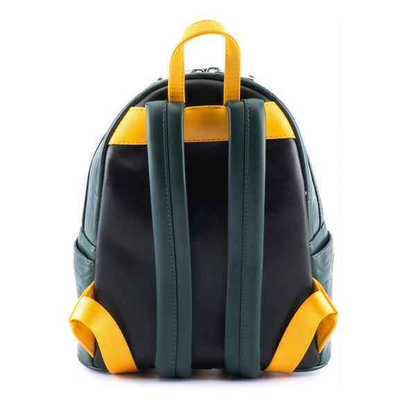 Loungefly NFL Green Bay Packers Logo AOP Mini Backpack