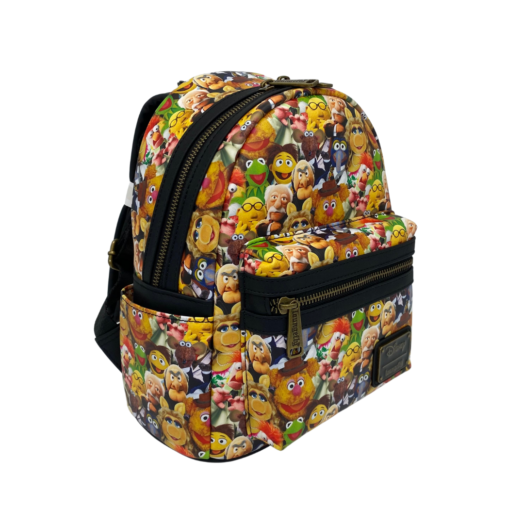 Modern Pinup Exclusive Loungefly Disney Muppets Cast AOP Mini Backpack