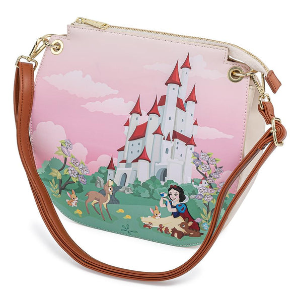 Loungefly Disney Snow White Castle Scene Crossbody