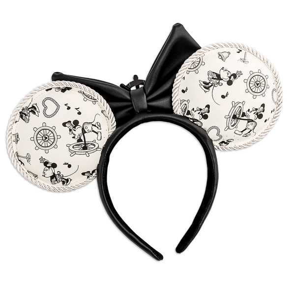 Loungefly Steamboat Willie Ears Bow Headband